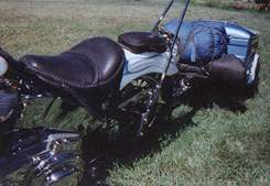 custom motorcycle seats braided leather